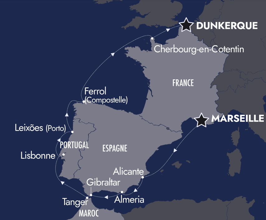 CROISIERE SAVEURS DE L'ATLANTIQUE